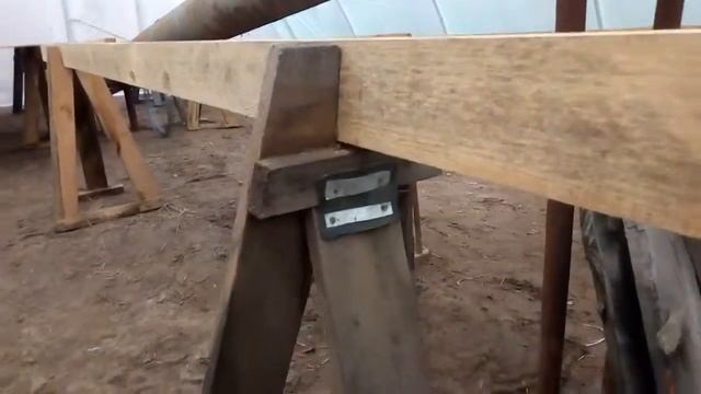 Складные козлы. Стеллаж в теплицу. смотреть онлайн