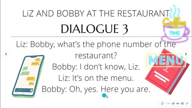 English lesson. How to order drinks. смотреть онлайн