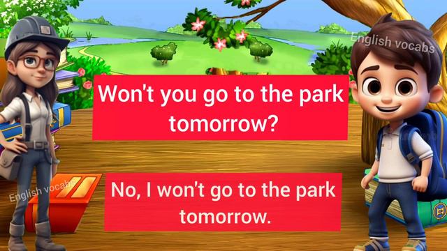 simple future tense used Questions and answers | English speaking practice @EnglishVocabs1 смотреть онлайн