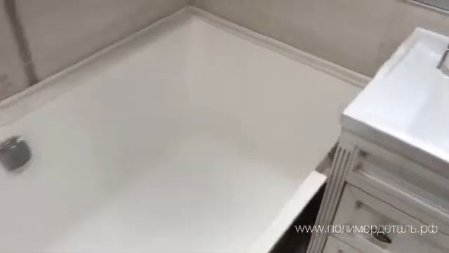 Обрамление ванной акриловым камнем смотреть онлайн