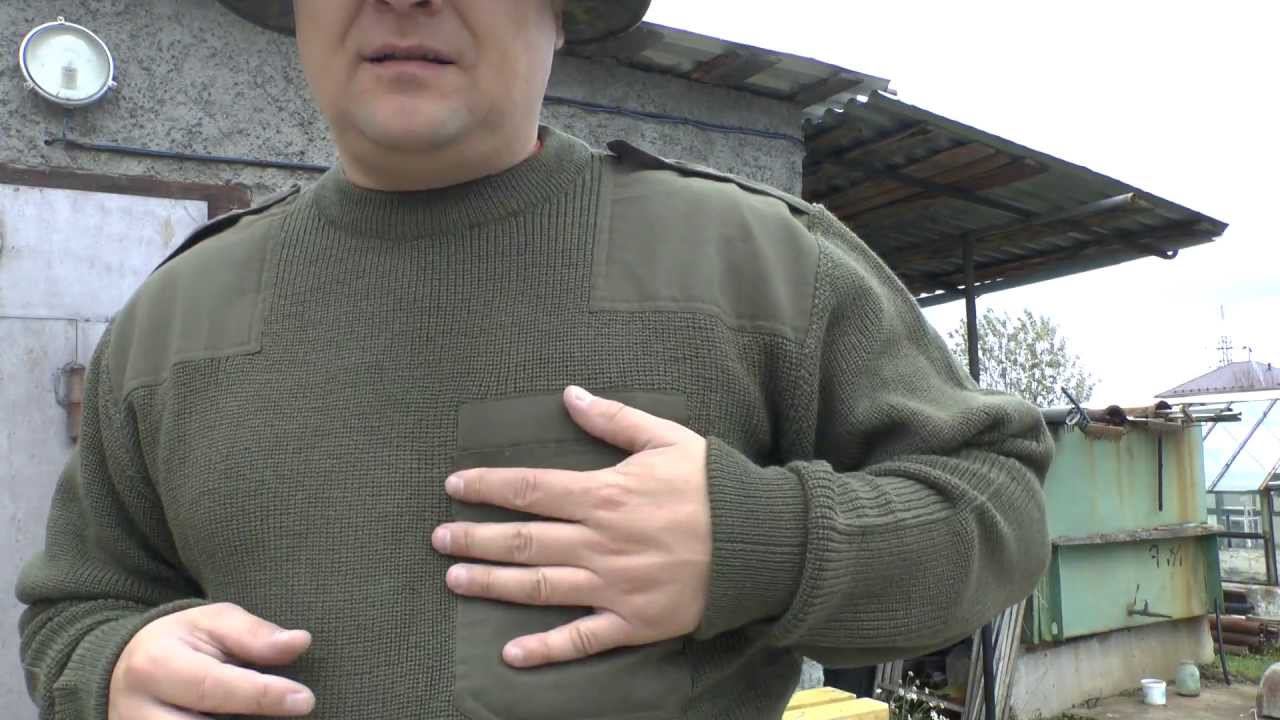 BW свитер и наколенники от Mil-Tec + BW брюки от Leo Köhler смотреть онлайн