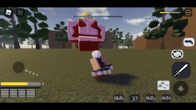 Female titan boss battle update mobile Untitled Attack On Titan [U:AOT Roblox] смотреть онлайн