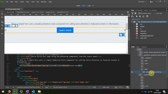 39 Bootstrap Reducing content in sample page смотреть онлайн