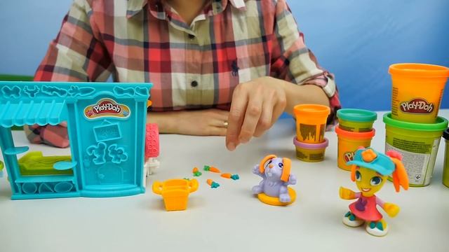 Пластилин Плей До открываем зоомагазин. Пластилин для детей Play Doh Town. Курносики Junior смотреть онлайн