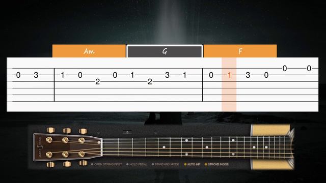 Interstellar - Main Theme (Hans Zimmer) - EASY Guitar tutorial (TAB AND CHORDS) смотреть онлайн