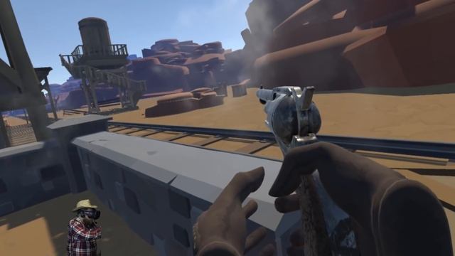 Huge Profit Train Heist! - VR Western FPS - Westard Gameplay (HTC Vive VR) смотреть онлайн