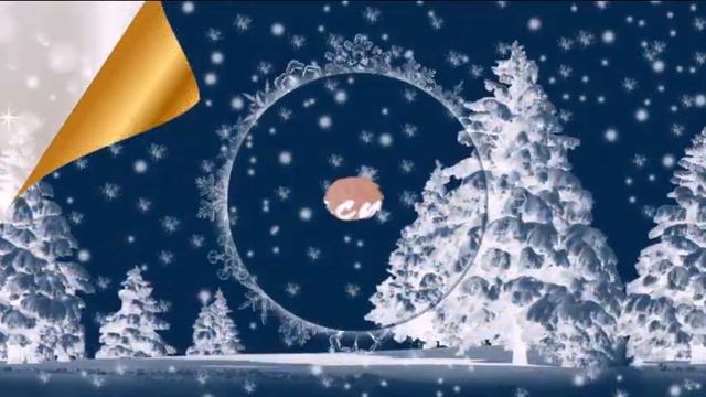 Открытка видео С НОВЫМ ГОДОМ! Merry Christmas! смотреть онлайн