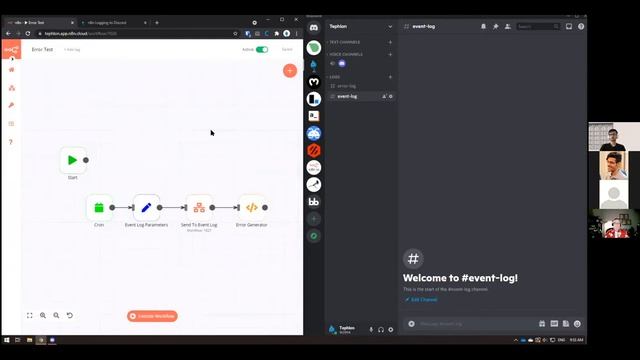 Logging n8n events to Discord by Jason McFeetors смотреть онлайн