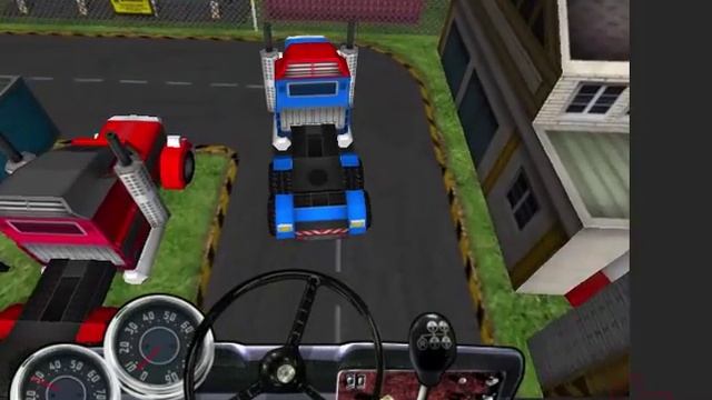 18 Wheeler 3D GamePlay - Best Park My Truck Games смотреть онлайн