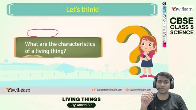 Living Things | CBSE Class 5 | Science Online Class | Session 2 - Swiflearn смотреть онлайн