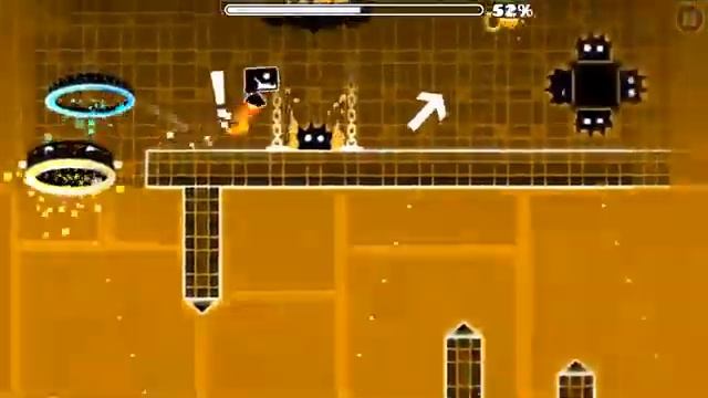 Geometry Dash: End Of Line+All 3 User Coins смотреть онлайн