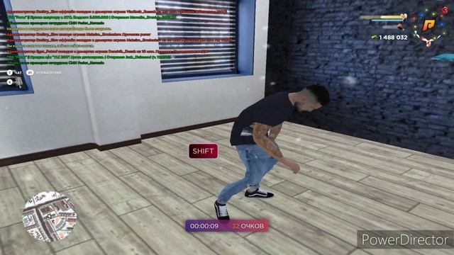 Школа танцев на Радмире      #radmircrmp#танцы#стрим#bomfunkmcs#видеоигры