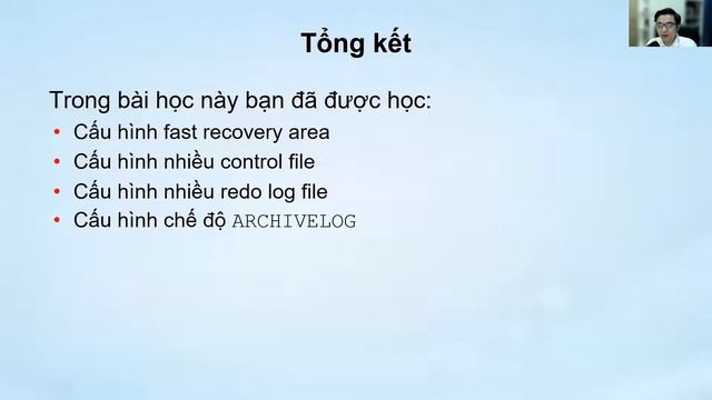13 - Cấu hình backup, recovery trong Oracle Database | OraAZ | Trần Văn Bình смотреть онлайн