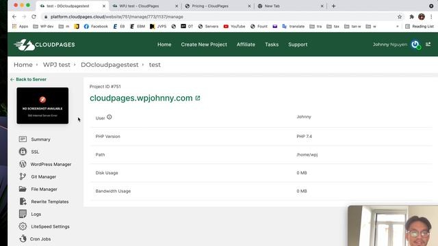 CloudPages managed WordPress hosting - initial review смотреть онлайн