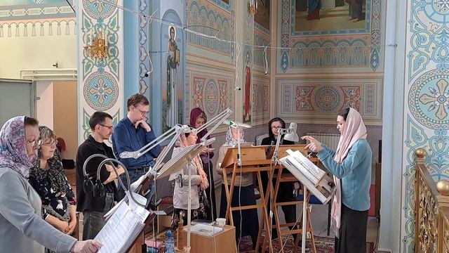 Малая ектения́ (Сокращенного киевского распева). Регент Екатерина Артюхова. смотреть онлайн
