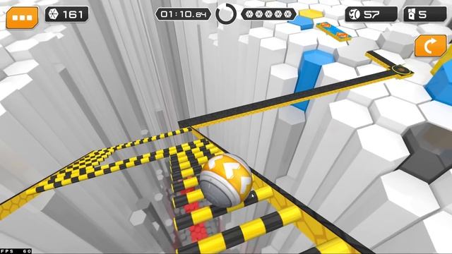 GYRO BALLS - All Levels NEW UPDATE Gameplay Android, iOS #79 GyroSphere Trials смотреть онлайн