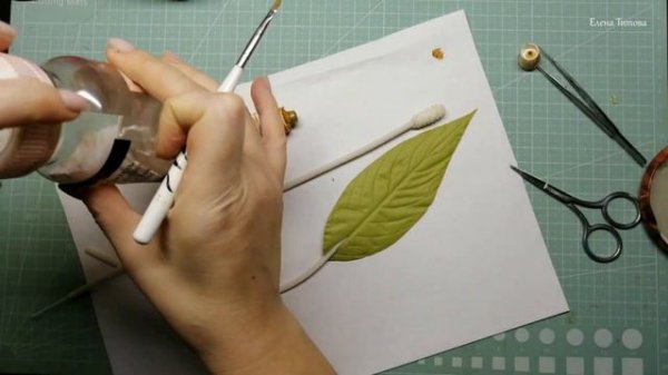 МК Спатифиллум из фоамирана / DIY FOM STYLE /Handmade Spathiphyllum