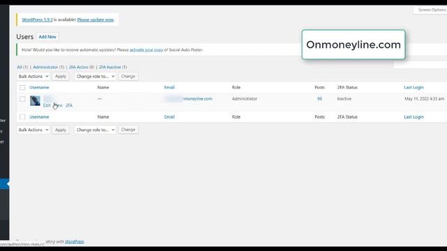 How to change Wordpress admin password смотреть онлайн