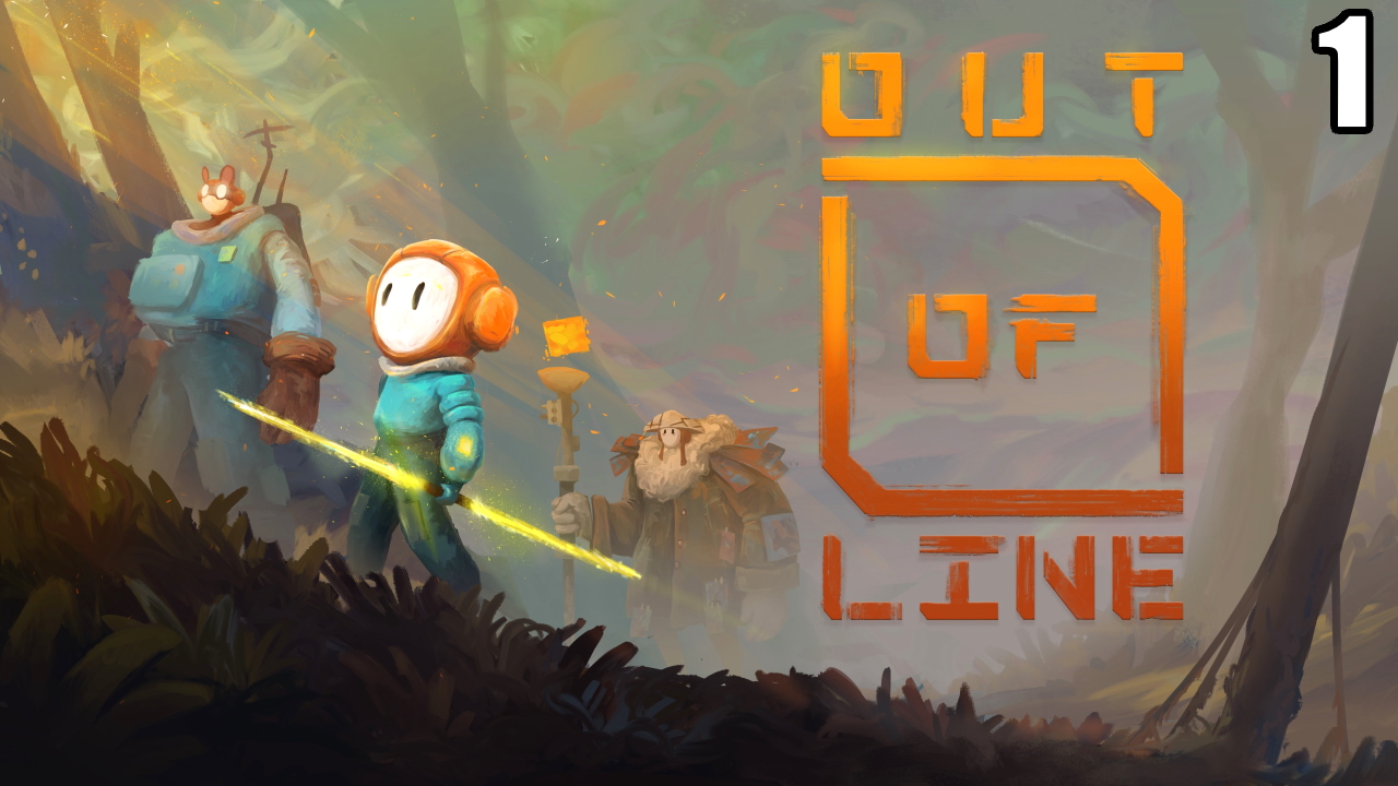 #1 Out of Line \ Выходя за рамки (платформер головоломка история)