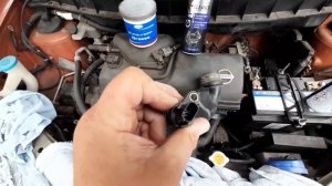 Locating & Replacing Crankshaft Position Sensor on a Nissan Cube Z11 - Error Code P0335