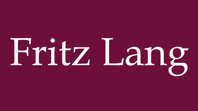 How to Pronounce ''Fritz Lang'' Correctly in German смотреть онлайн