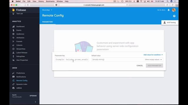 Firebase Remote Config with Swift - 4 - Setting up Remote Config Parameters in Firebase Console смотреть онлайн