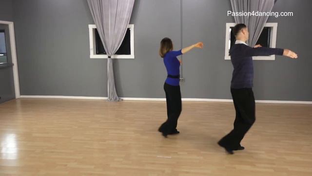 From Anatoli & Irina's Foxtrot Solo Practice Class смотреть онлайн