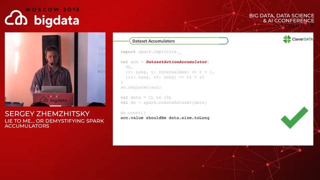 Sergey Zhemzhitsky - Lie to Me… or Demystifying Spark Accumulators смотреть онлайн