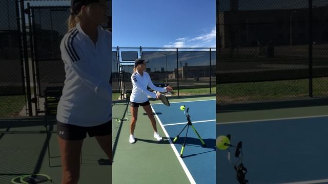 How To Hit  Slice Return (Backspin) In Pickleball Using TopspinPro For Pickleball.