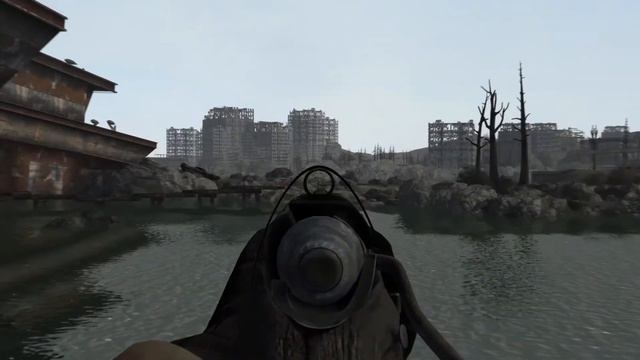 New Vegas Peripheral Iron Sights Blur смотреть онлайн
