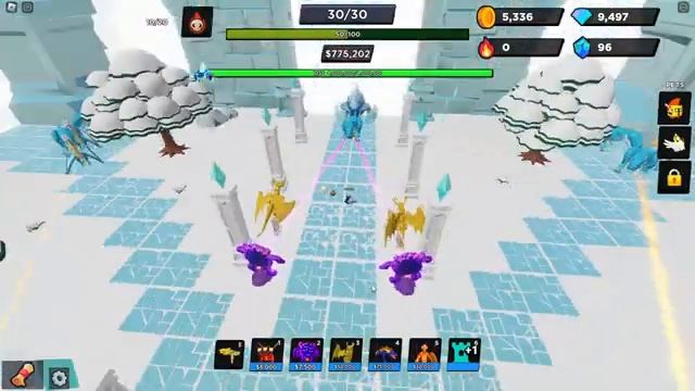 ICE AND FIRE!! (Roblox World Defenders) смотреть онлайн