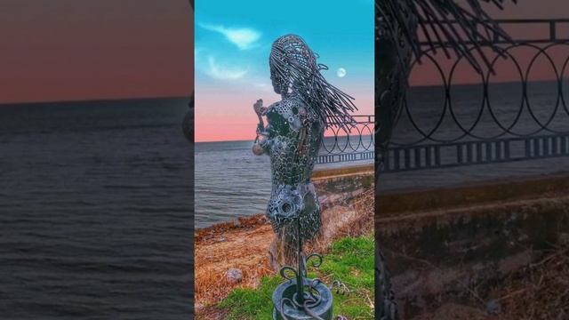 Скульптура из металла Ева... смотреть онлайн