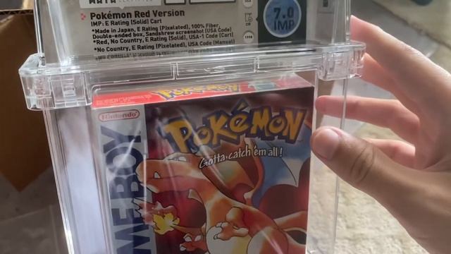1st time WATA Graded Video Game Returns! Pokémon Red ? смотреть онлайн