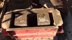 Цементно-песчаные блоки своими руками