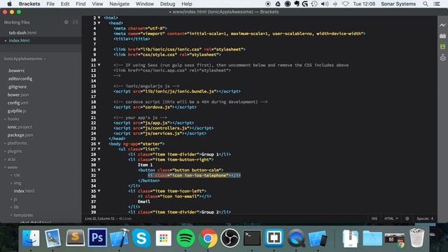 Ionic [CSS Components] - List смотреть онлайн