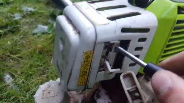 Регулировка карбюратора бензокосы - Качественный ремонт мотокосилки смотреть онлайн