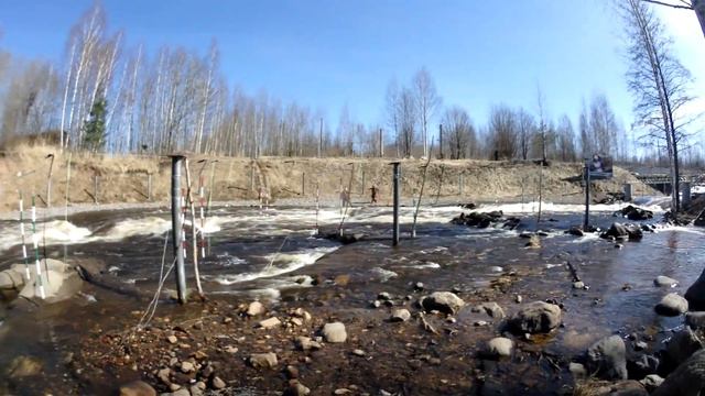 Окуловка 2018-тренировки на бурной воде смотреть онлайн