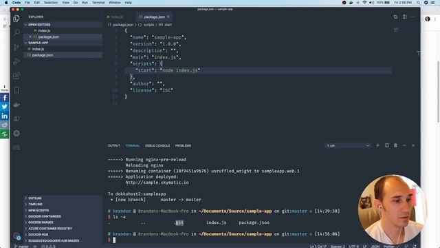 02. Creating and deploying an application to Dokku смотреть онлайн