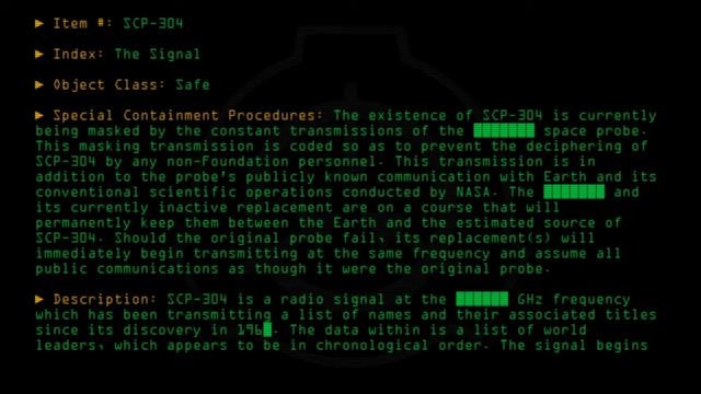 SCP-304 - The Signal смотреть онлайн