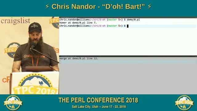 LIGHTNING TALK: Chris Nandor - "D’oh! Bart!" смотреть онлайн