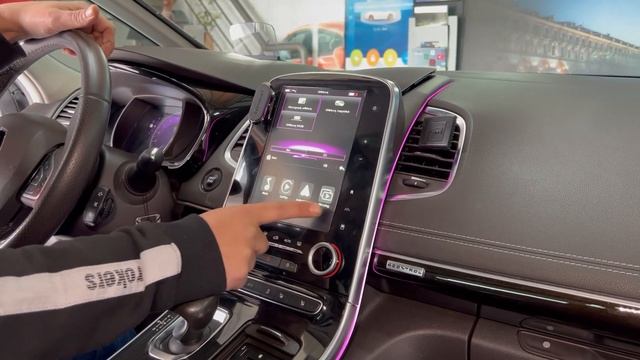 Renault Espace 2016 APPplay Apple CarPlay AndroidAuto Mirrolink USB Player смотреть онлайн