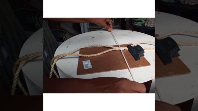 Elo De Macramé Para Cadeira Suspensa.
