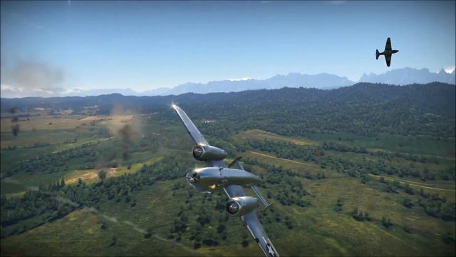 War Thunder: How to Take out a bomber with no Ammo (and Survive) смотреть онлайн