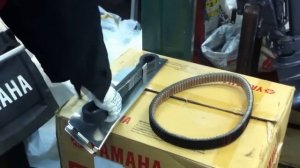 Замена ремня вариатора на снегоходе Yamaha