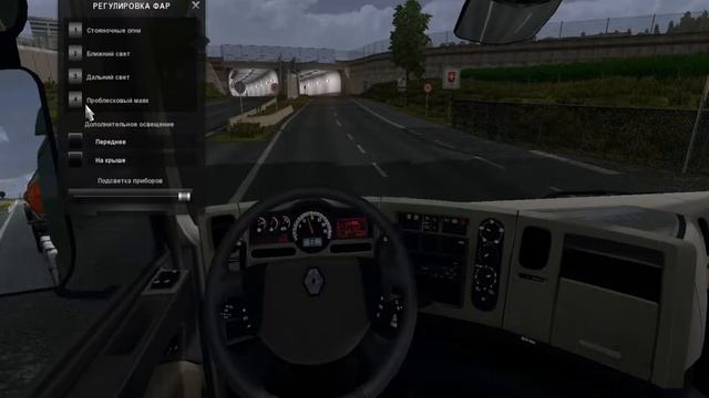 играем с рулём в Eurotrucks2