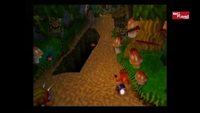 Crash Bandicoot 2 Cortex Strikes Back Playstation 1 Game Review смотреть онлайн