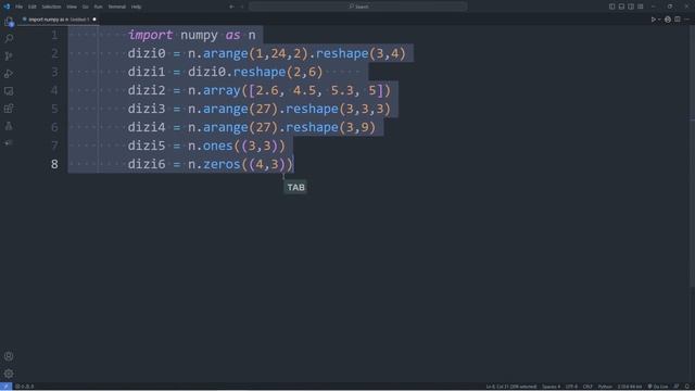 Howto tab indent and untab unindent block of python codes in visual studio code смотреть онлайн