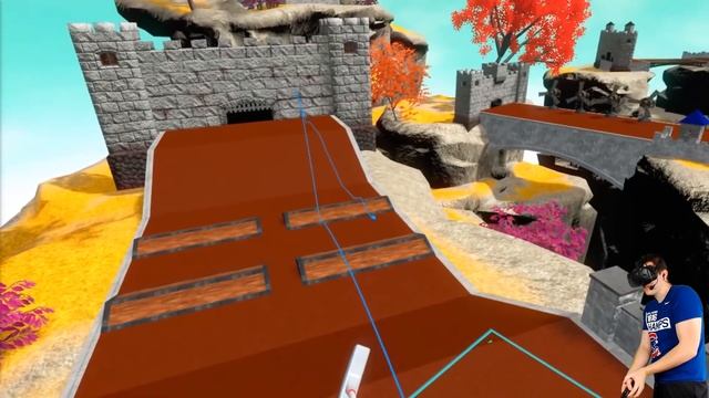 Virtual Reality Minigolf! - Cloudlands: VR Minigolf Gameplay - HTC Vive VR