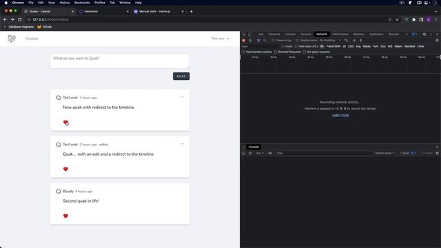 #10 Unliking a quak | Unbelievable! Build Your Own Twitter with VueJS and Laravel! смотреть онлайн