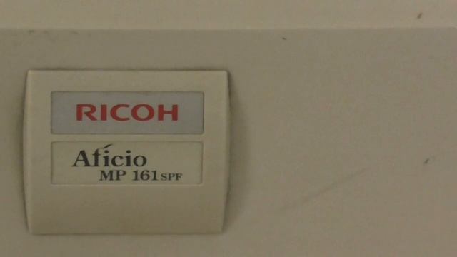Ricoh Aficio MP161SPF смотреть онлайн